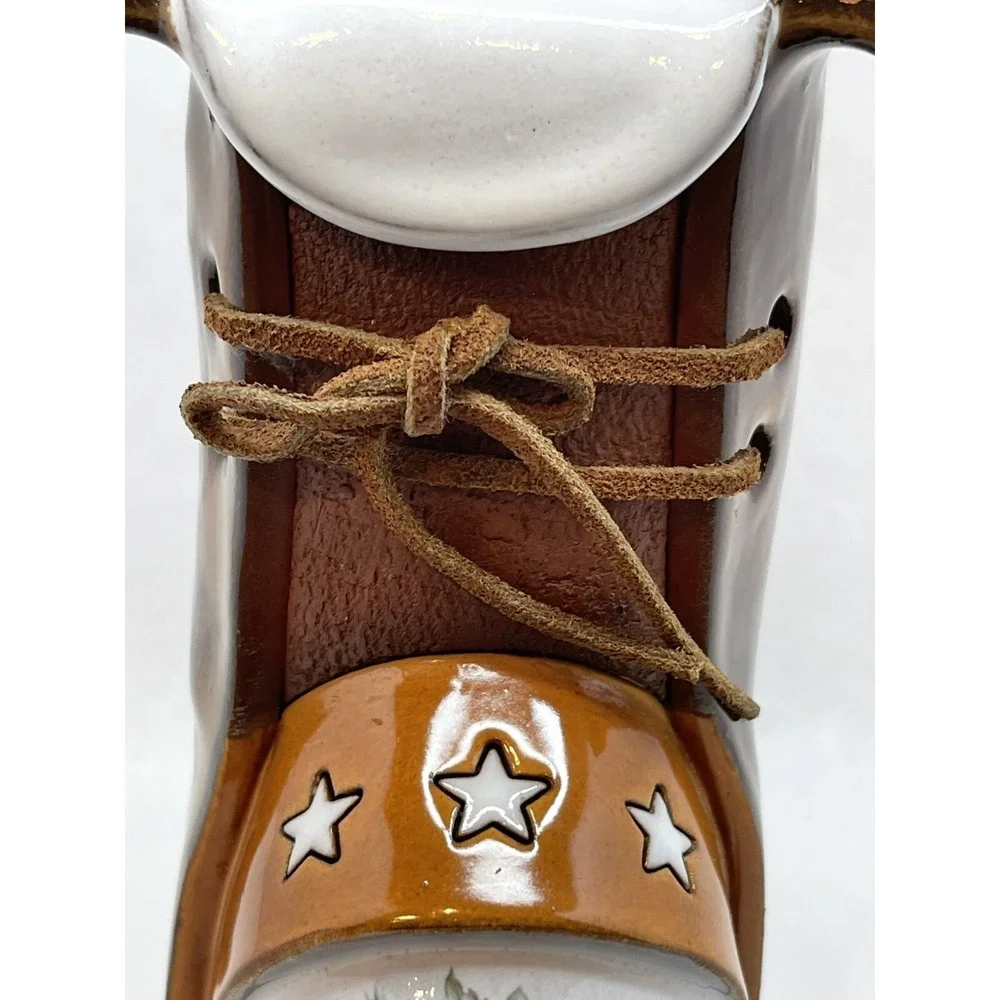 The Clay‎ Cobbler Pottery Boot Leather Laces 6.5